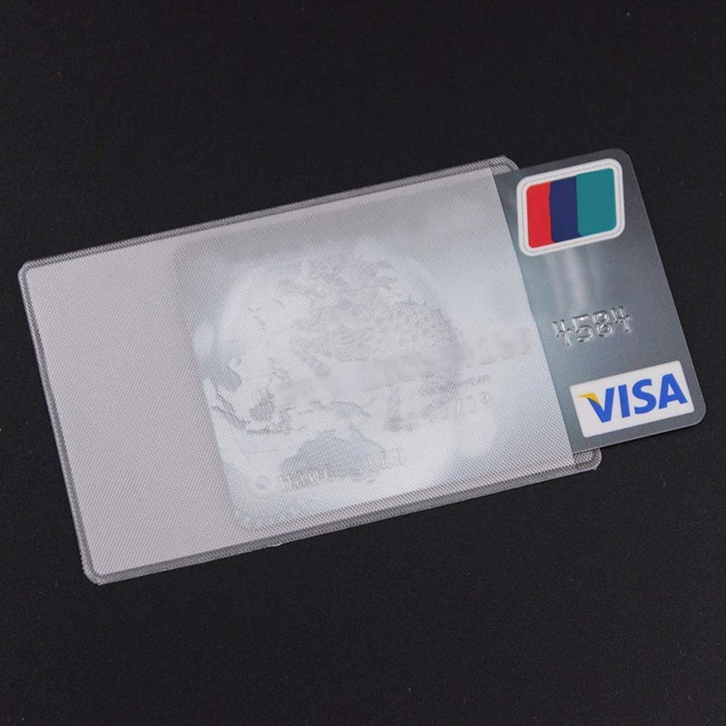 flying CLOUDS Transparent Synthetic Unisex Card Sleeve (cardcover100) (Pack of 100) - Image 5