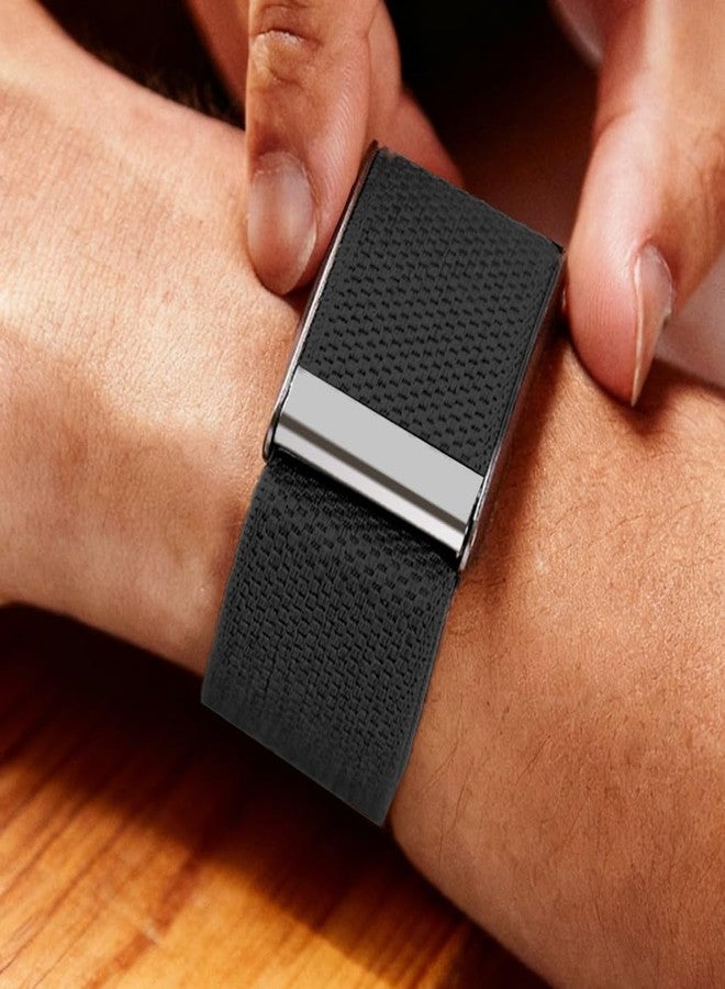 فيتسنت سوار معصم Fitcent قابل للتعديل بتقنية SuperKnit متوافق مع أساور WHOOP 5.0 و WHOOP MG LIFE (وردي، One+Peak) - Image 3
