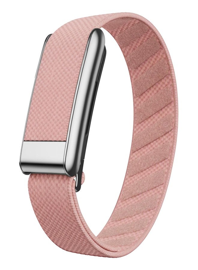 فيتسنت سوار معصم Fitcent قابل للتعديل بتقنية SuperKnit متوافق مع أساور WHOOP 5.0 و WHOOP MG LIFE (وردي، One+Peak) - Image 1