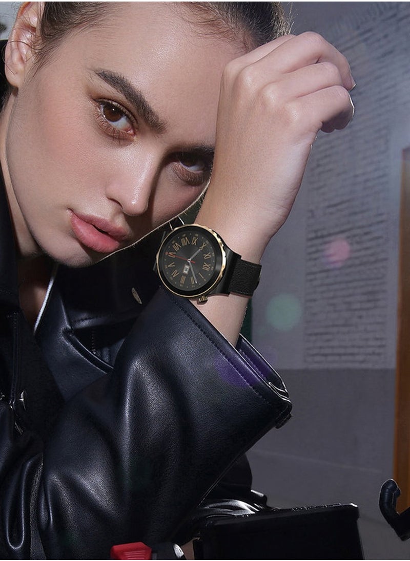 Haino Teko C7 Smart Watch Round Shape Dial With Wireless Charger  - Image 4
