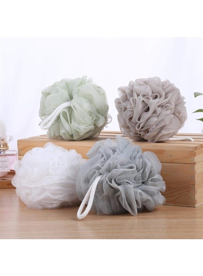 Tbestmax 8 Small Mesh Pouf Bath Sponge - Mesh Loofah Body Exfoliating Shower Ball Shower Sponge - Image 4