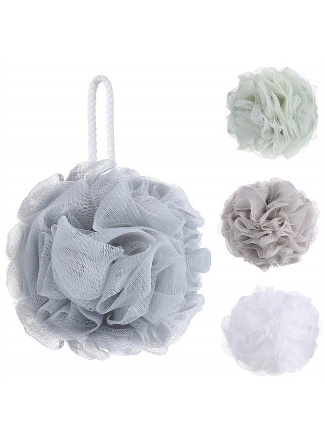 Tbestmax 8 Small Mesh Pouf Bath Sponge - Mesh Loofah Body Exfoliating Shower Ball Shower Sponge - Image 2
