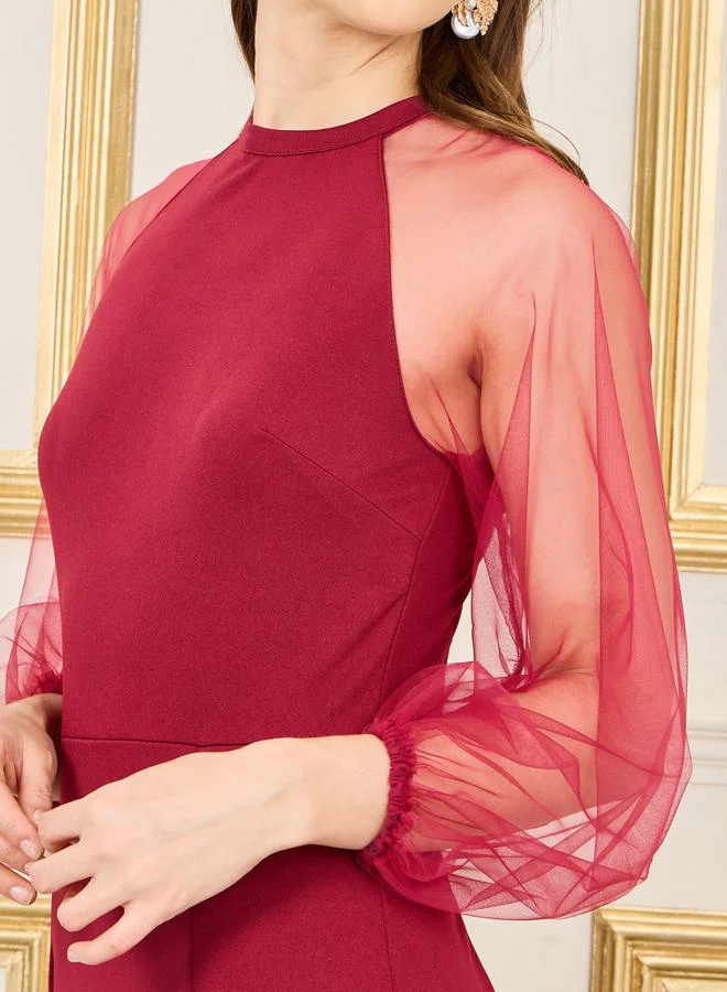 ستايلي Bishop Sleeve Dress