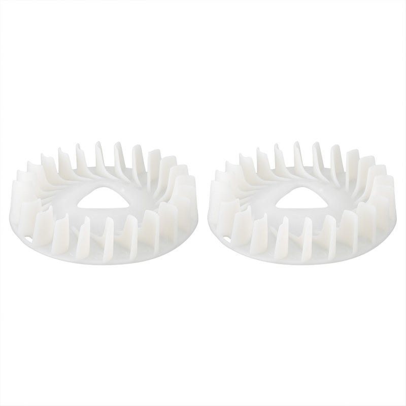 2PCS 5kw 6.5kw Engine Flywheel Cooling Fan Blade Fit for 188F/190F Gasoline Engine Generator Parts - Image 2