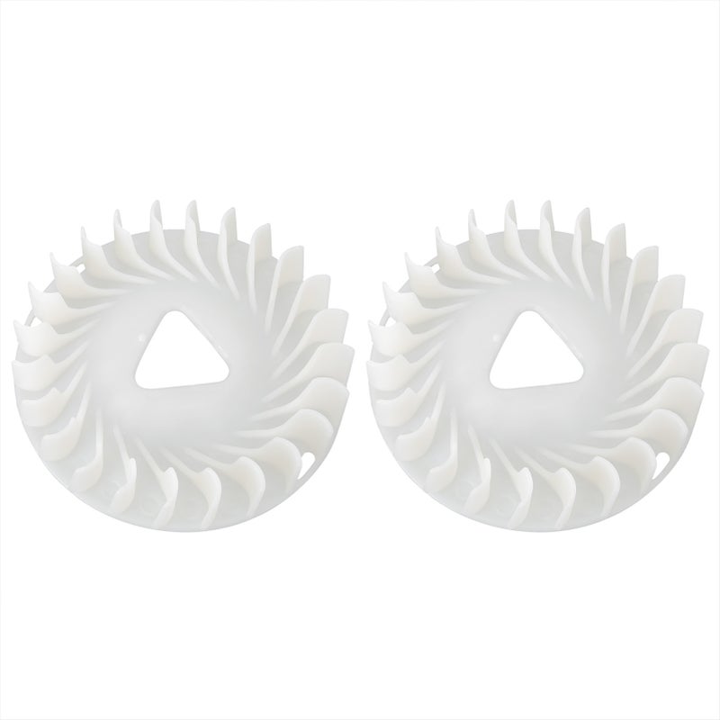 2PCS 5kw 6.5kw Engine Flywheel Cooling Fan Blade Fit for 188F/190F Gasoline Engine Generator Parts - Image 4