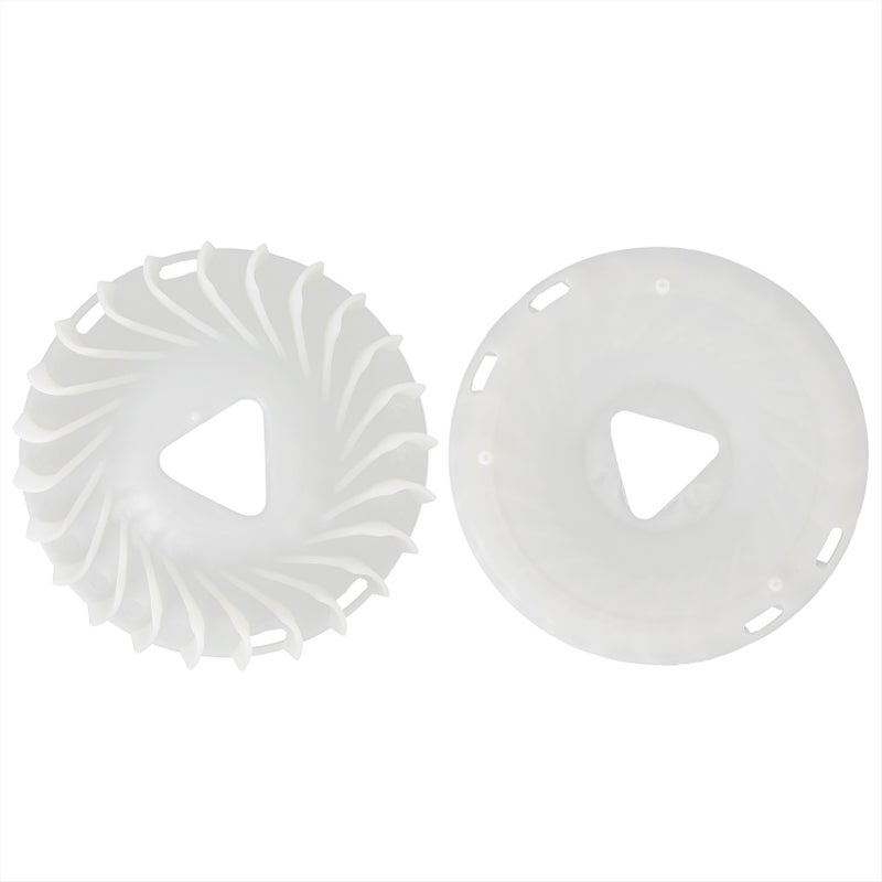 2PCS 5kw 6.5kw Engine Flywheel Cooling Fan Blade Fit for 188F/190F Gasoline Engine Generator Parts - Image 5