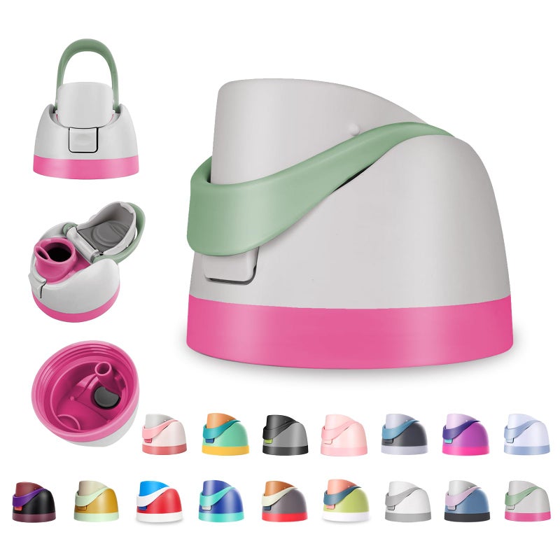 NTIERA Replacement Lid for Owala Freesip,Compatible with Owala Freesip Water Bottle 16oz 24oz 32oz 40oz,Premium Replacement Accessories for Owala Cap,LeakProof,BPA-Free(Bubblegum Pink) - Image 1