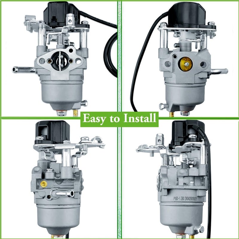 Earlyred 2000W/2500W Generator Carburetor for Predator Champion Firman Harbor Freight Yamaha A-ipower ETQ Ryobi Westinghouse 2000 2300 Watt Inverter Generator 62523 Carb with Fuel Line Gasket - Image 3