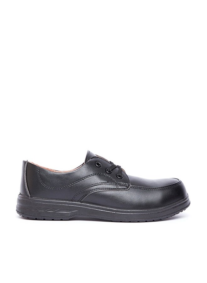Gladiator 003 Men’s S3 SRC Composite Toe Leather Safety Shoes, Lace-Up Low Ankle - Image 1