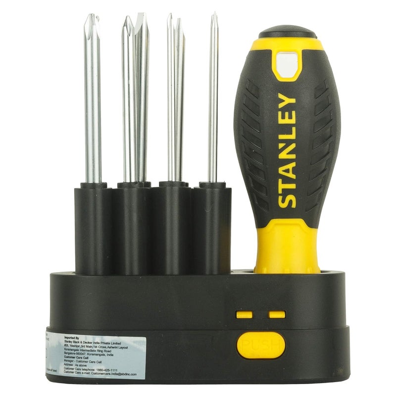 STANLEY STHT62511 9-Way Screwdriver Set with Storage Case for Home, DIY, Professional & Industrial U - Image 3