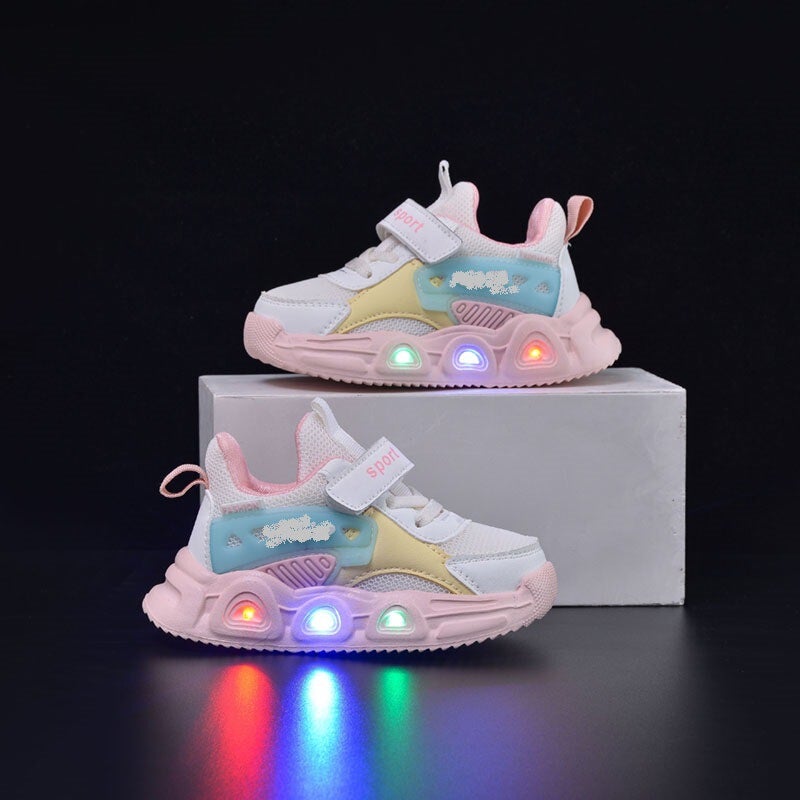 Mesh Sneakers Lightweight Flexible Sole Walking Shoes For Kids Indoor And Outdoor Activities - Image 4