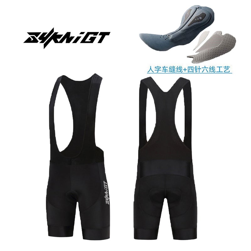 ZYKNIGT Men's Cycling Bib Shorts Breathable Quick-Dry Professional Sports Pants - Image 2