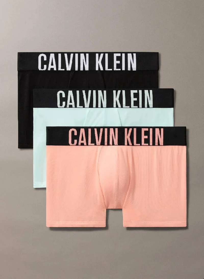 CALVIN KLEIN 3 Pack Trunks - Intense Power Cotton