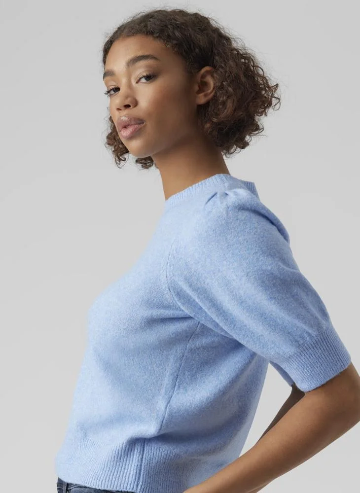Vero Moda  Casual 2/4 Sleeve Crew Neck Pullover for Women | Best Price UAE