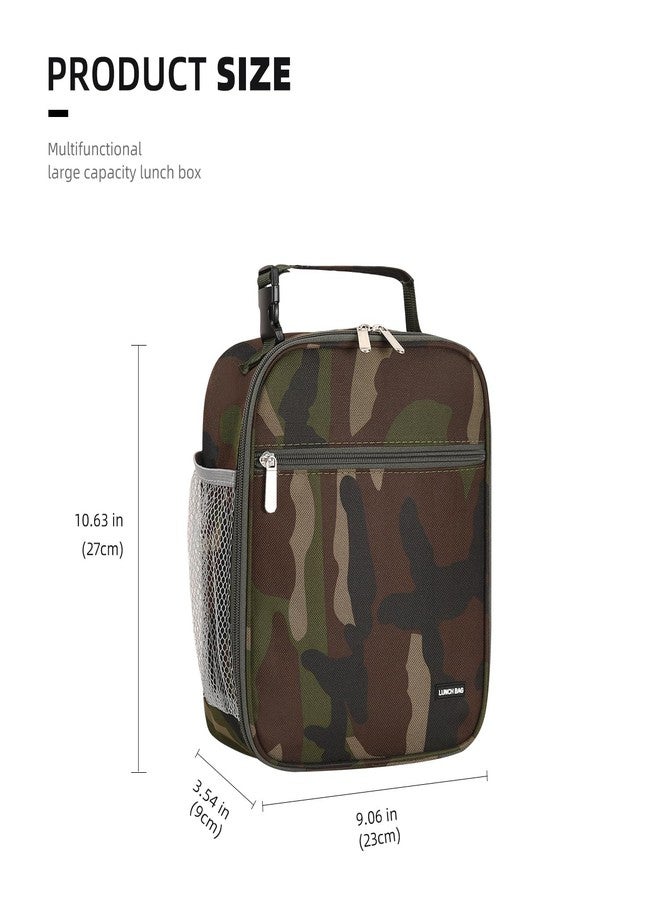 Lovoeo AYEANY Lunch box Lunch bag for men women Lunchbox Lunch bags Insulated Lunch bag Lunch box cooler (Green camo) - Image 2