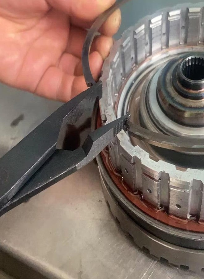 LEONTOOL 9 Inches Angle Tip Lock Ring Pliers Special Circlip Pliers with Black Finish for Removing Installing Gearshift Locking Rings - Image 3