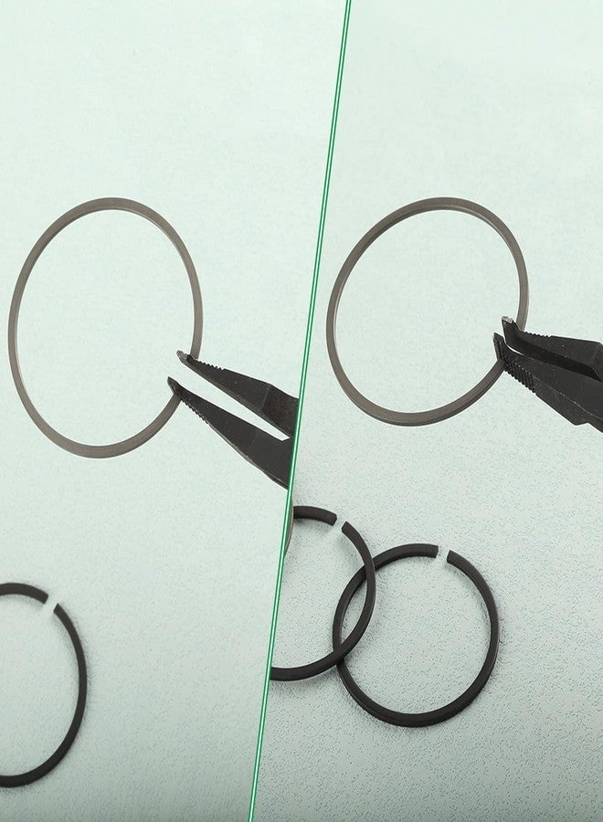 LEONTOOL 9 Inches Angle Tip Lock Ring Pliers Special Circlip Pliers with Black Finish for Removing Installing Gearshift Locking Rings - Image 4