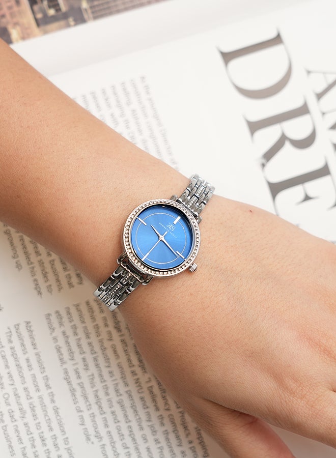 كينيث سكوت ساعة يد نسائية ستانلس ستيل بعقارب - - . مم - Image 5