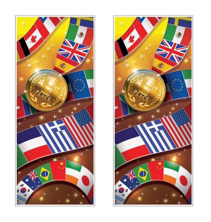 International Sports Door Cover Pack of 2