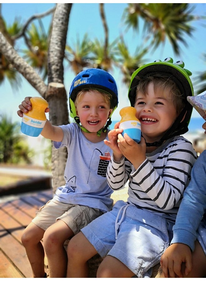 Solar Buddies Sunscreen Applicator Single Pink Bpafree Refillable Roll On Sponge Sunscreen Suncream & Lotion Applicator For Kids Adults & Families Holds 3.4Fl Oz Perfect Size For Travel - Image 3