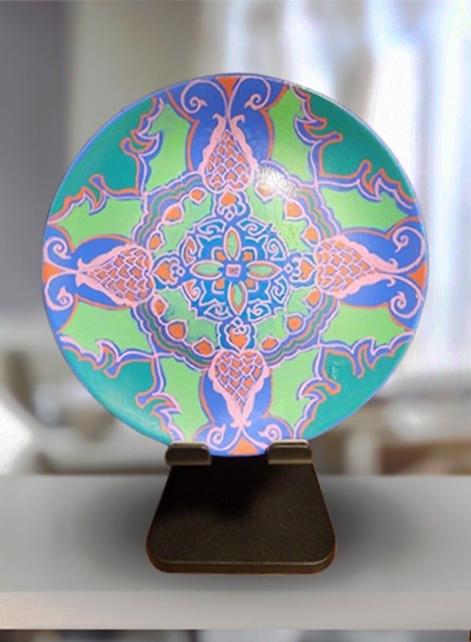 داش وتوين طبق سيراميك مزخرف (صغير) - Image 1