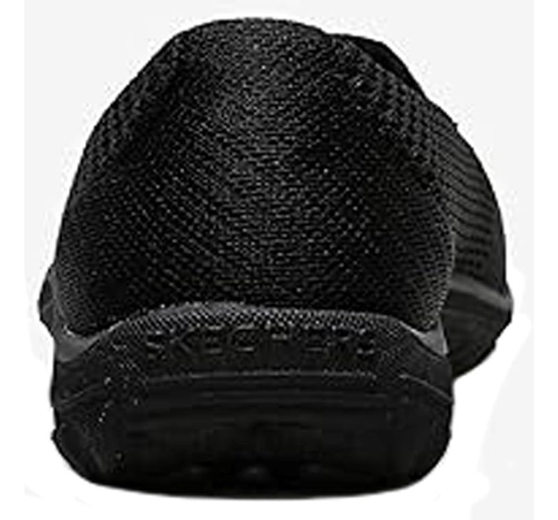 SKECHERS حذاء سكيشرز النسائي ريغاي فيست-ويلوز لوفر فلات، شبك أسود، 8 - Image 2