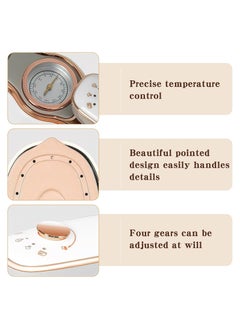 Generic Compact 1200W Mini Steam Iron with 180° Rotatable Design, Dual Function Ironing & Steaming, Temperature Indicator, Portable Handheld Garment Steamer for Travel and Home Use.  - Image 4