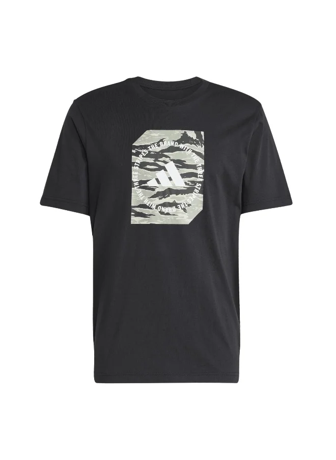 Adidas adidas camo shape men graphic t-shirt