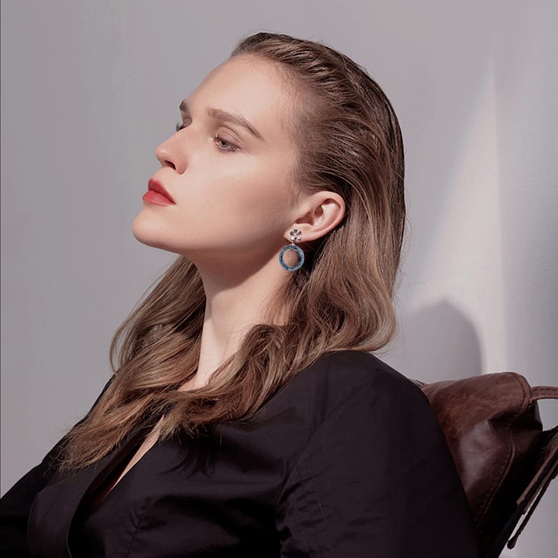 RADESCOO Resin Ring Molds Silicone, Silicone for Epoxy Resin, 14 Sizes with Round and Rhombic Faces Making Rings, Earrings, Pendants, Crafts Christmas Gifts - Image 3