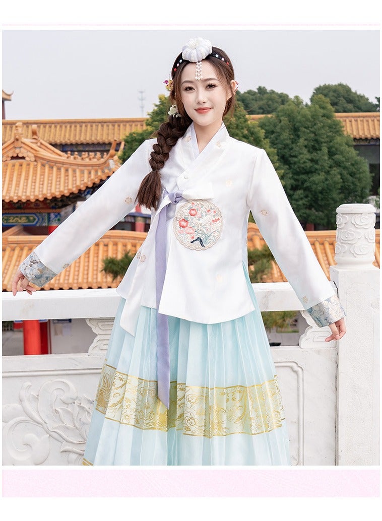 KUYING New Korean Traditional Long Sleeved Dress Cosplay Clothing  - Image 5