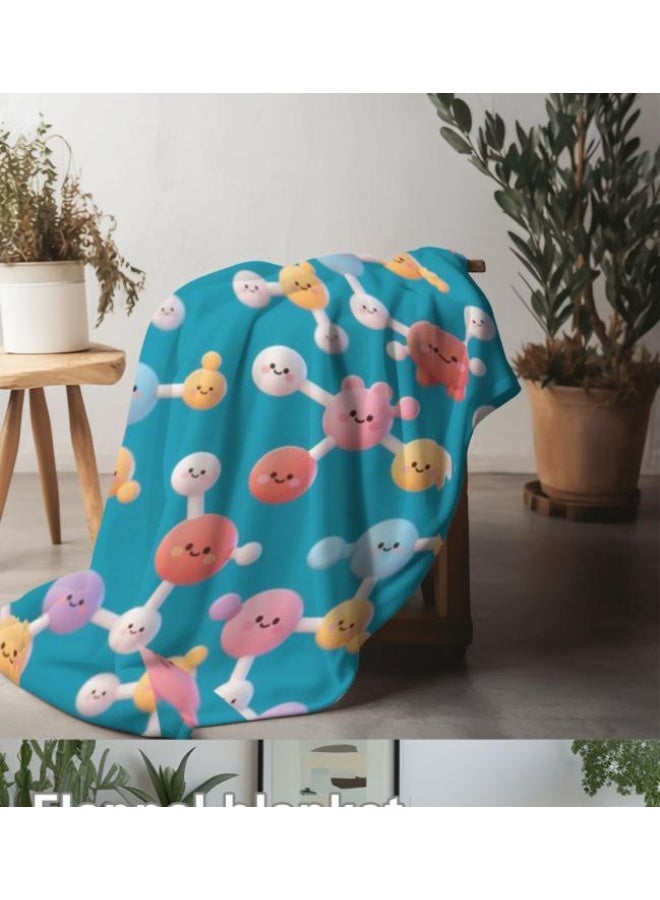 general Flannel thin blanket (warm and comfortable, suitable for sleep, gaming, dust removal and sandproof) 150cm*200cm - 728 - Image 3