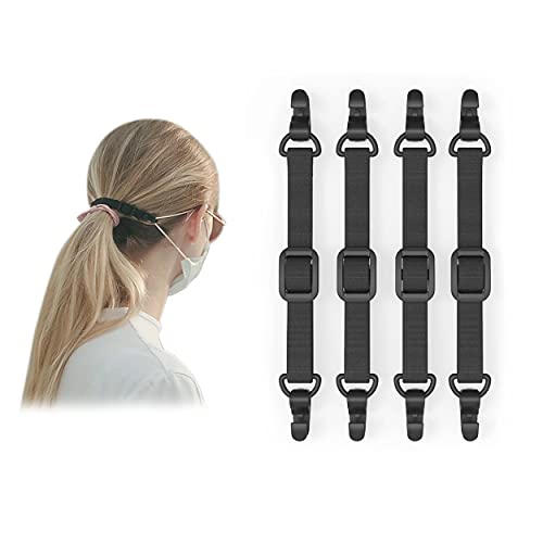 HX AURIZE Face Mask Extender Strap Hook Adjustable 4 Pcs - Image 1