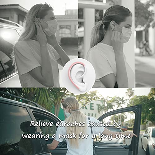 HX AURIZE Face Mask Extender Strap Hook Adjustable 4 Pcs - Image 2