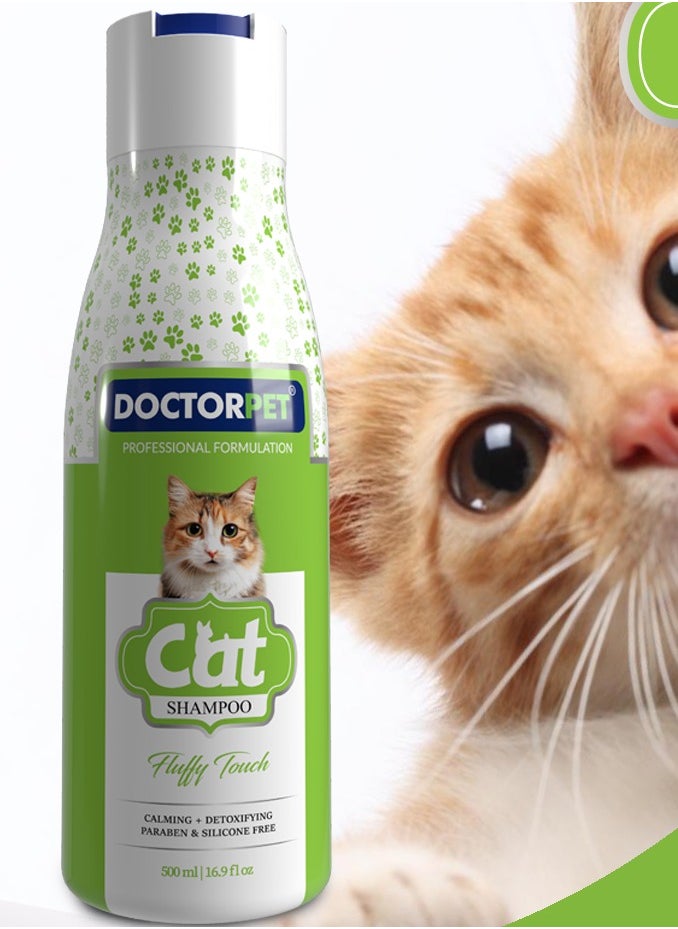 Doctor Pet Cat Shampoo Fluffy Touch 500ml - pzsku/Z0D94A8169FD6B52B3F97Z/45/_/1735384768/84c62e54-05eb-4735-be30-cf6f562b8424