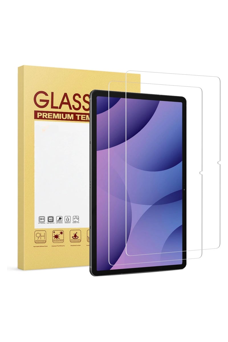【2 قطعة】 حماية شاشة من الزجاج المقوى لـ Galaxy Tab S10 FE Plus / S10 FE+ مقاس 13.1 بوصة (2025) - متوافق مع القلم، صلابة 9H مقاومة للخدوش - Image 1