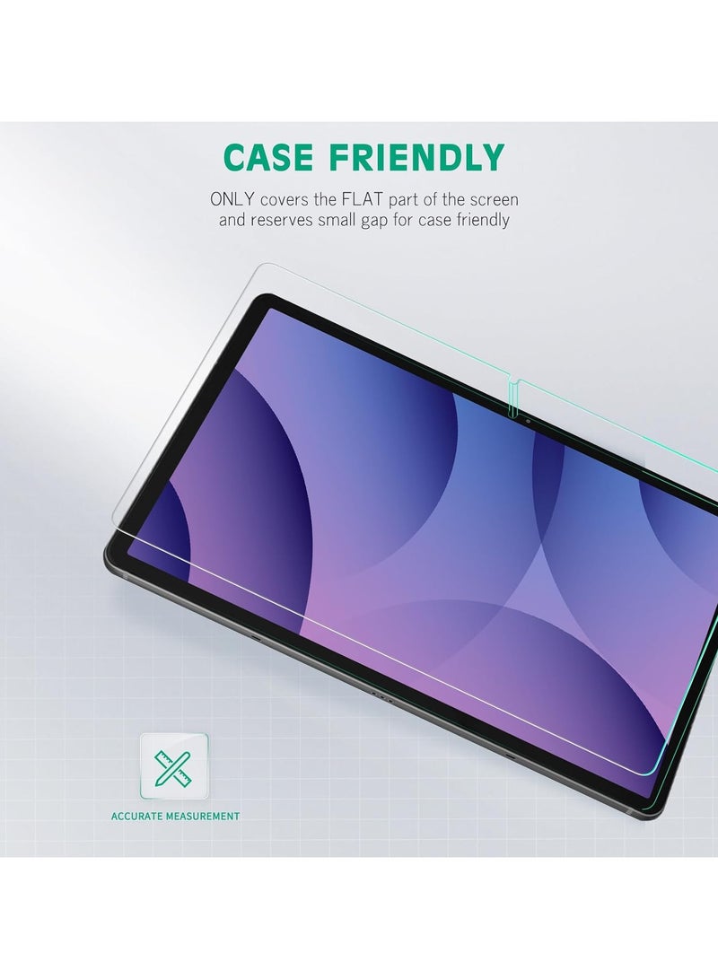【2 قطعة】 حماية شاشة من الزجاج المقوى لـ Galaxy Tab S10 FE Plus / S10 FE+ مقاس 13.1 بوصة (2025) - متوافق مع القلم، صلابة 9H مقاومة للخدوش - Image 4