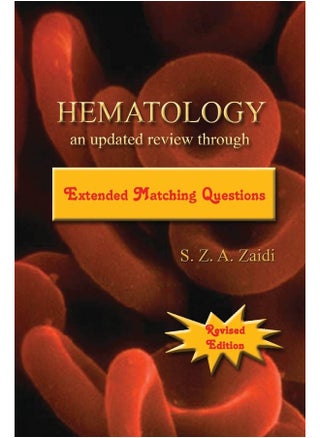 Hematology: An Updated Review Through Extended Matching Questions - pzsku/Z0D94C6C04274A699BEB4Z/45/_/1737493794/c96557a4-e415-443f-a22d-8593d343ce96