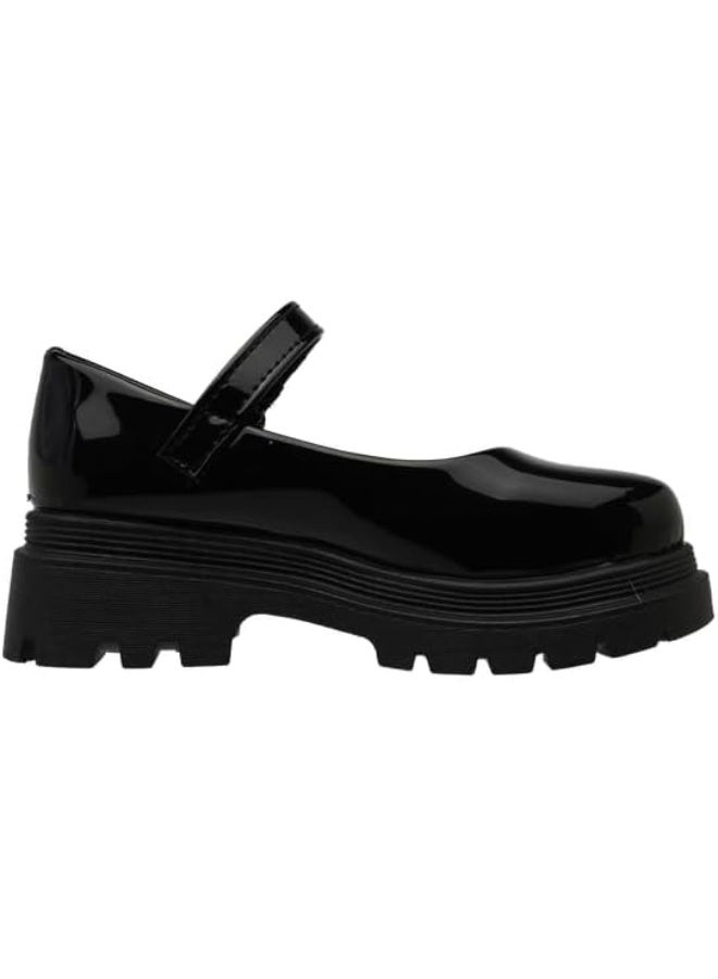 Lucky Kids Girls Mary Jane Loafer Dress Shoes Black School Uniform Shoes for Little/Big Kids - Image 4