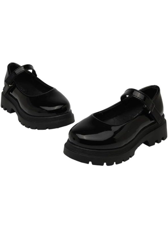 Lucky Kids Girls Mary Jane Loafer Dress Shoes Black School Uniform Shoes for Little/Big Kids - Image 5