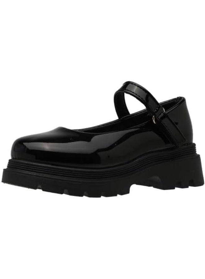 Lucky Kids Girls Mary Jane Loafer Dress Shoes Black School Uniform Shoes for Little/Big Kids - Image 2