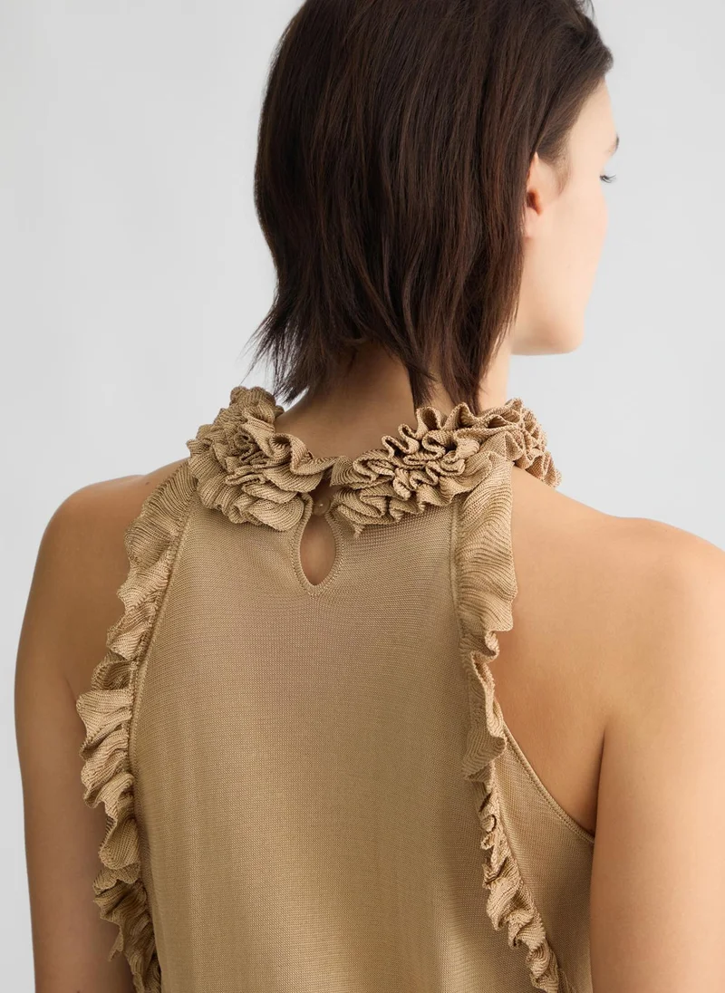 Liu Jo Camel top