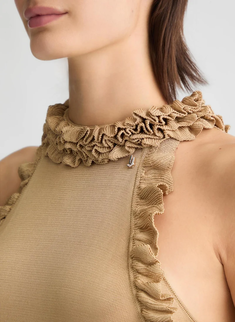 Liu Jo Camel top
