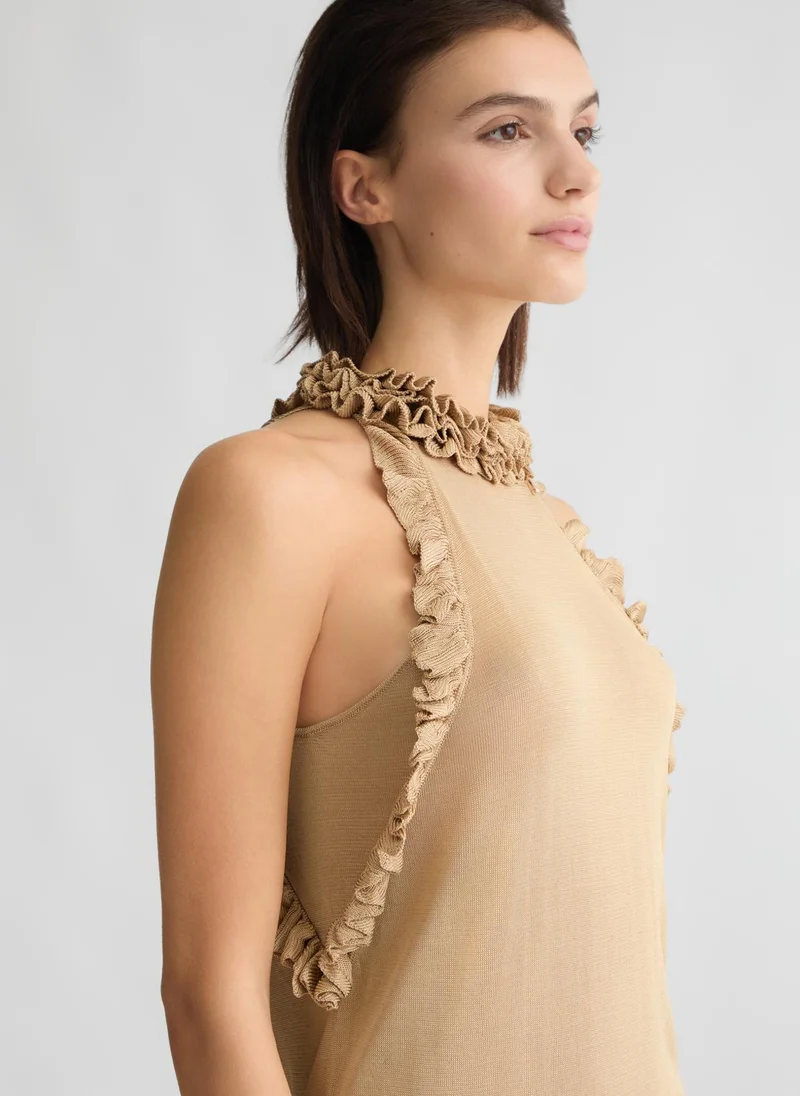 Liu Jo Camel top