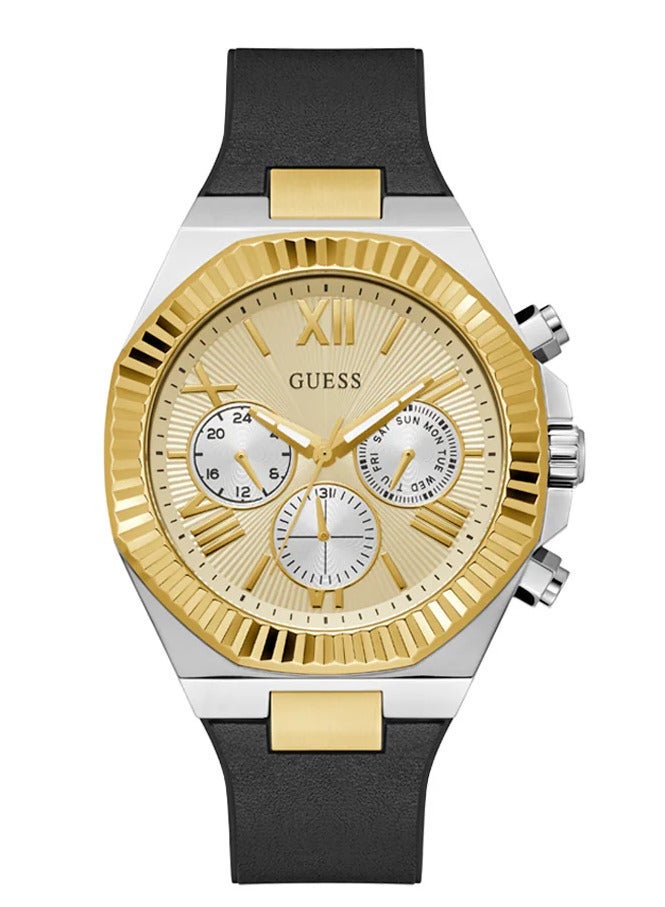 GUESS ساعة يد رجالية أنالوج زرقاء من غس GW0791G1 - Image 1
