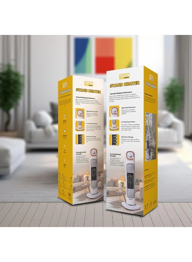 Denx 2000W Electric Heater – Fast Heating, High Safety, Modern Design - Image 3