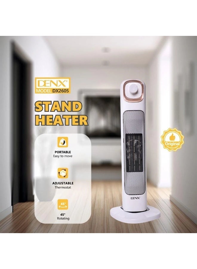Denx 2000W Electric Heater – Fast Heating, High Safety, Modern Design - Image 2