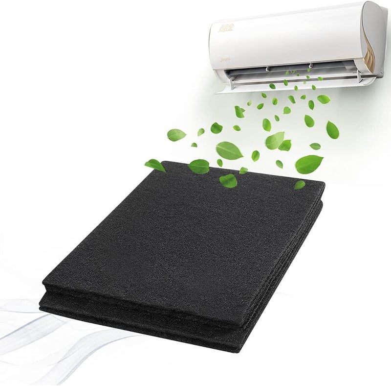 STCRERAG 2 Pcs Cut - to - Fit Activated Carbon Filters for Air Purifiers and Air Conditioners - Image 1