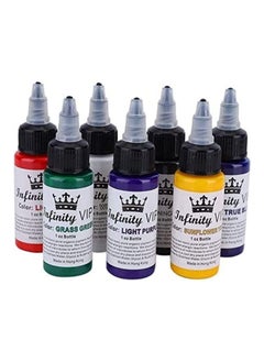 7 Colors Tattoo Ink Set for Professional Long lasting Tattoos