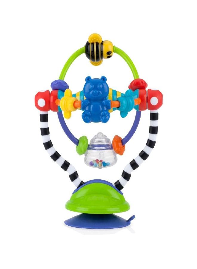 Nuby Silly Spinwheel Toy with Suction Base - Interactive High Chair Toy for Babies and Toddlers - 6+ Months - Image 1