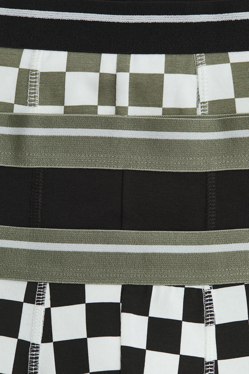 اتش اند ام سراويل قطنية - عبوة من 3 قطع